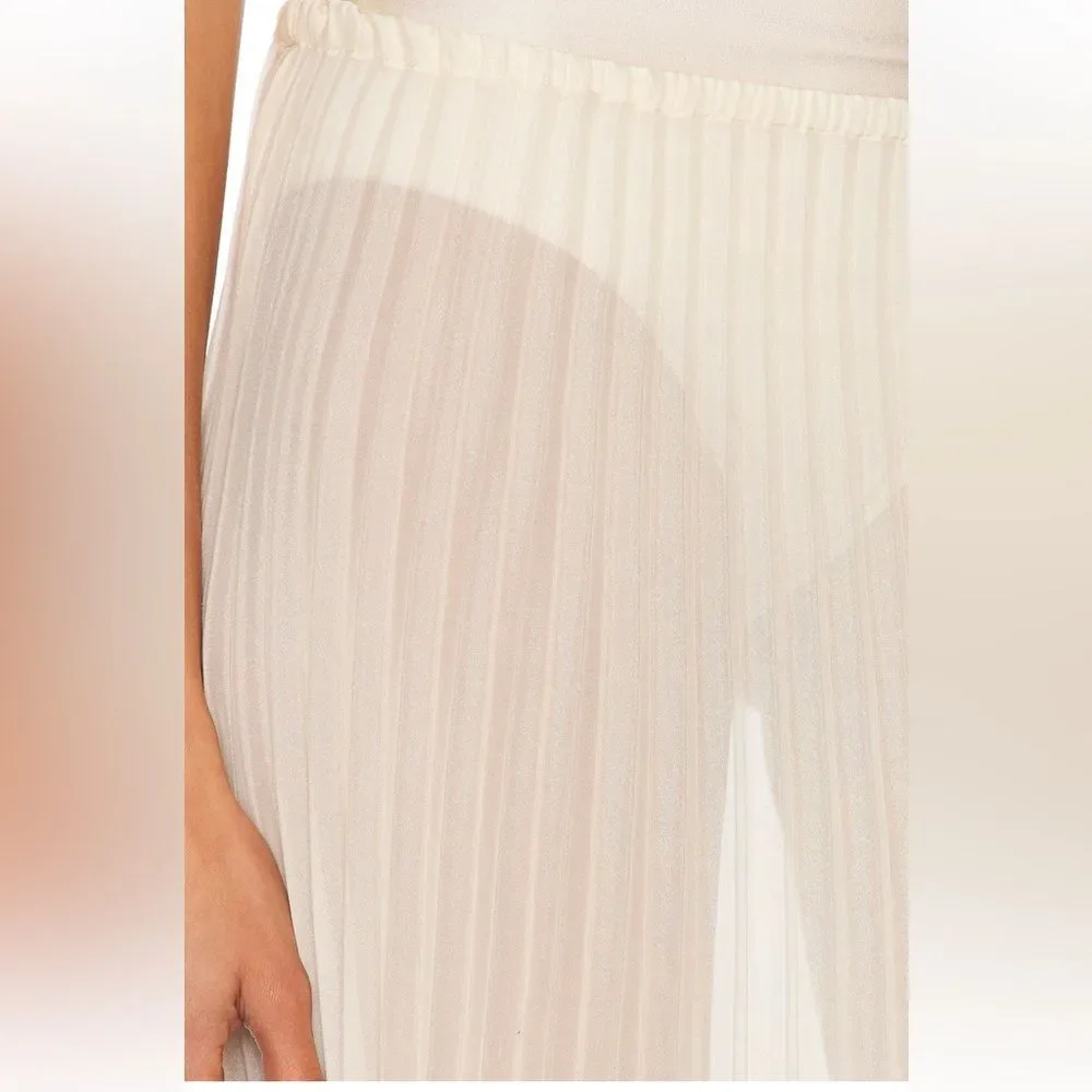 Shani Shemer Thora Maxi Skirt Cream Size Large - Picture 5 of 11